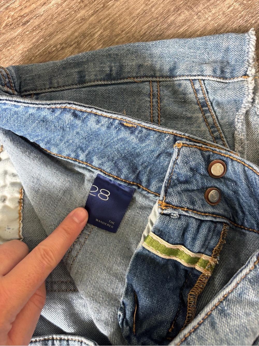 Anthropologie/ Pilcro Women's Denim “The Wanderer” Shorts - Picture 6 of 6